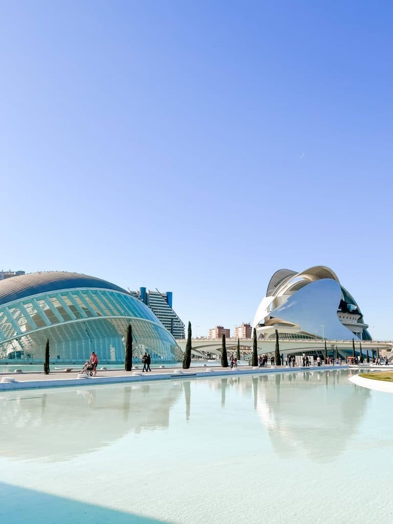 Stad van de kunst en wetenschappen Valencia