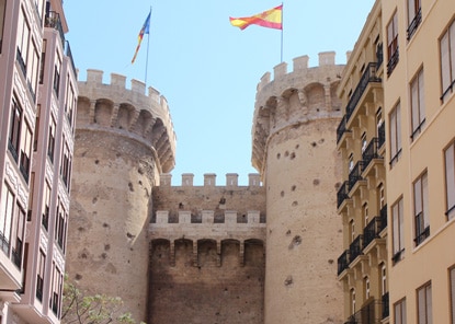 Torres de Quart in Valencia