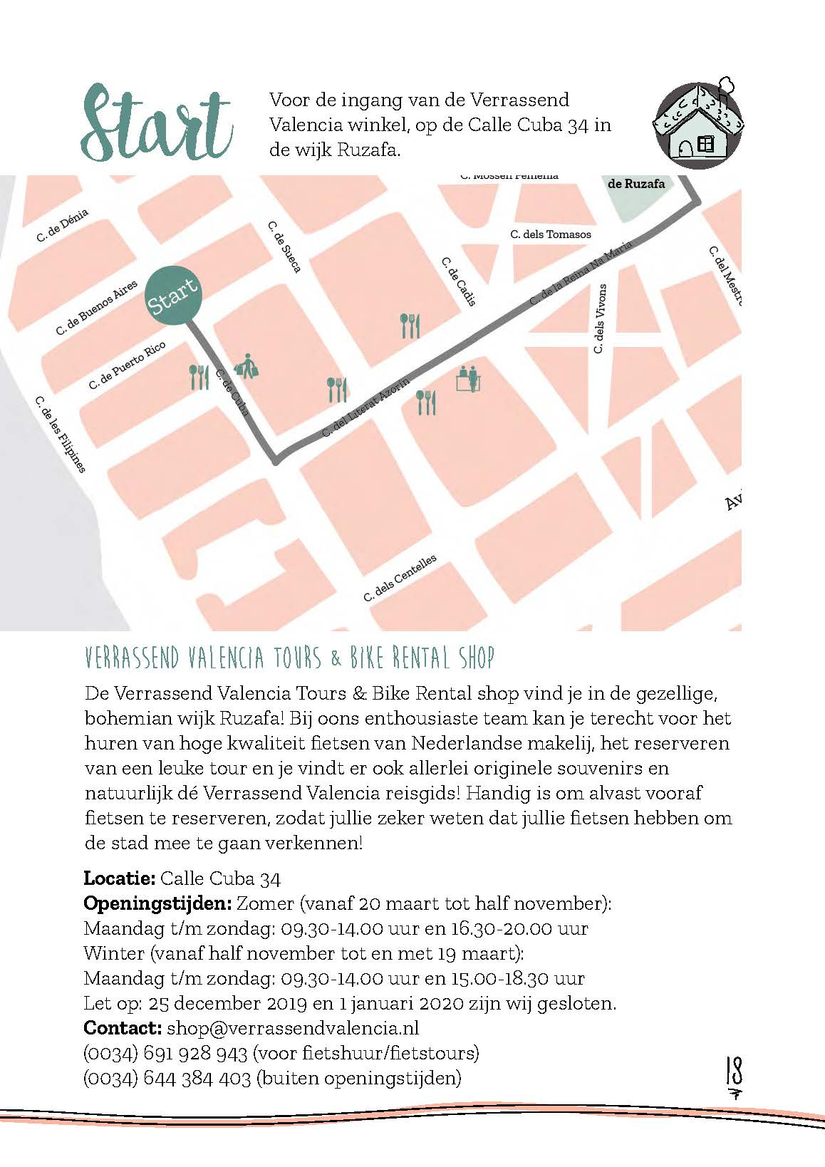 fietsroute afbeelding