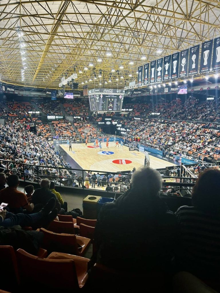basketbalstadion in valencia