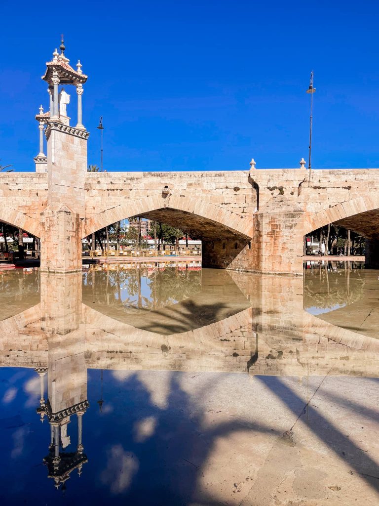 verschillende bruggen in valencia