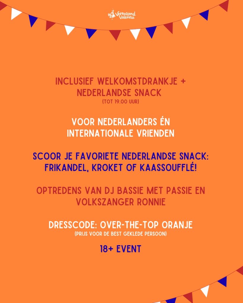 Kingsday party info 2026